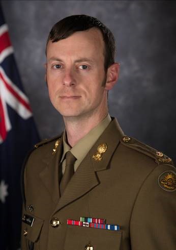 Official profile photograph of MAJ Joshua Watson