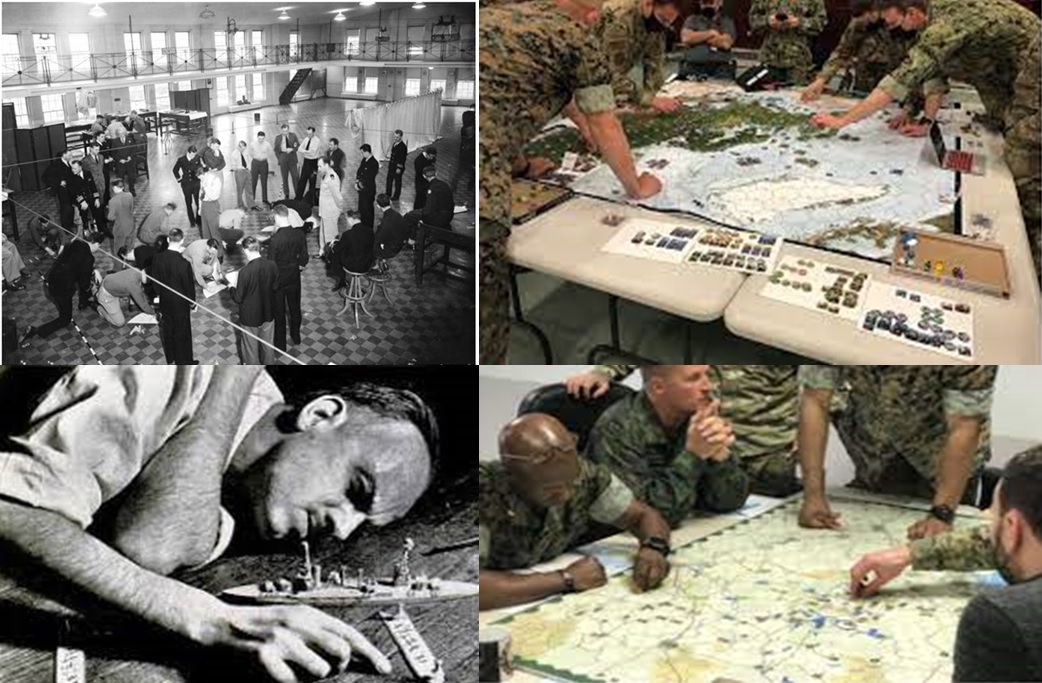 Operational and tactical war gaming