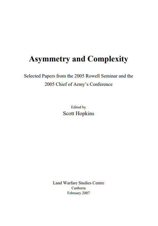 Asymmetry and Complexity