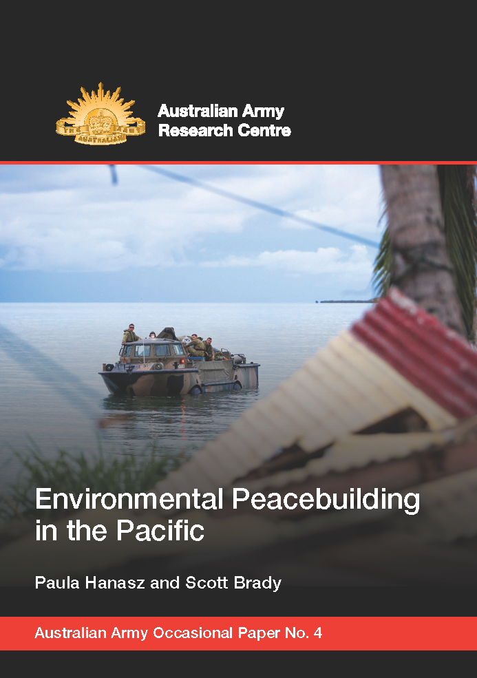 Cover of Occasional Paper #4 - Environmental Peacebuilding in the Pacific