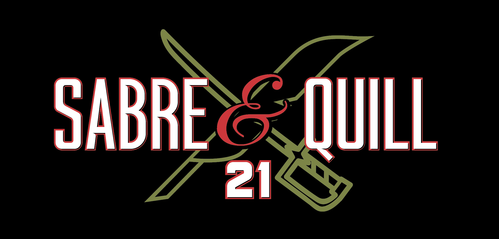 Sabre and Quill 21 logo