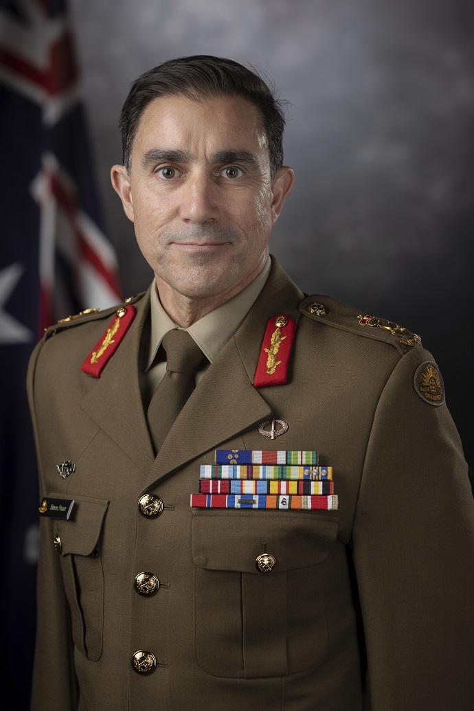 Official Army portrait of LTGEN Stuart