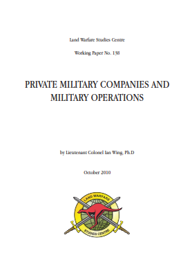 research paper on private military companies