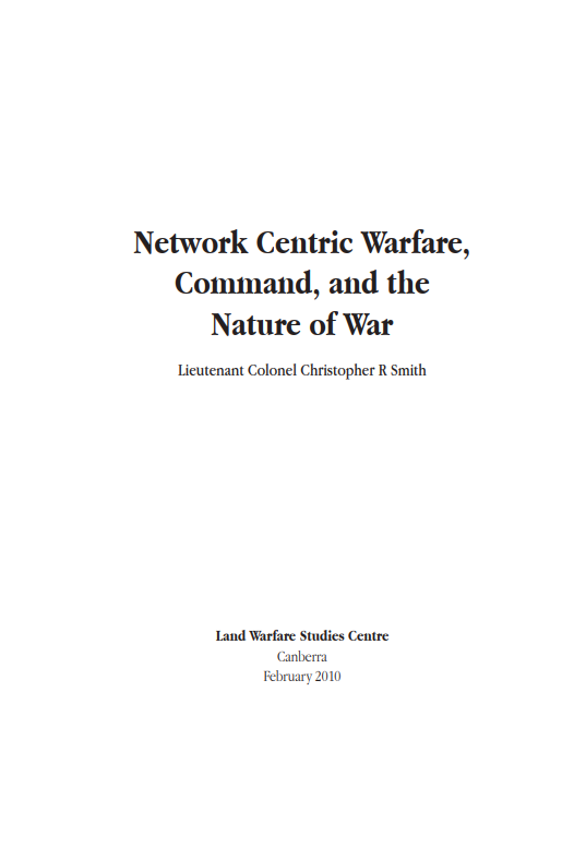 Network Centric Warfare