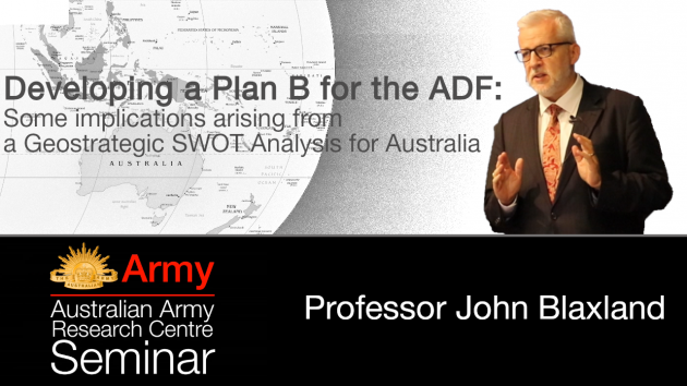 Developing a Plan B for the ADF