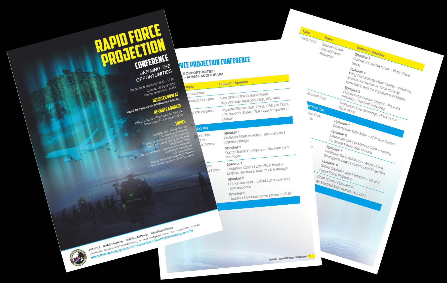 Rapid Force Projection Conference papers