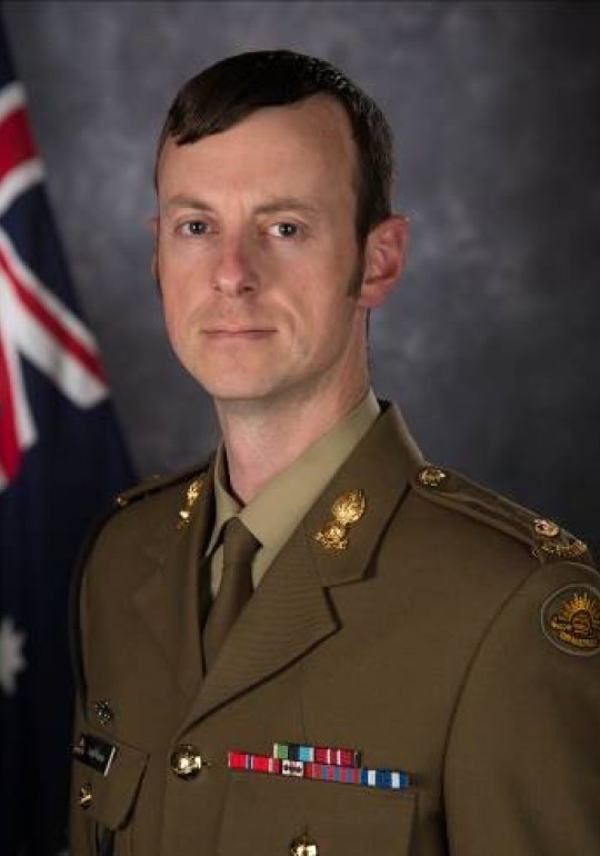 Official profile photograph of MAJ Joshua Watson
