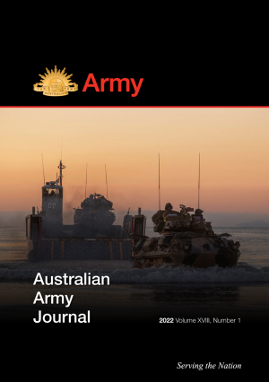 Cover of AAJ Volume XVIII Number 1 2022