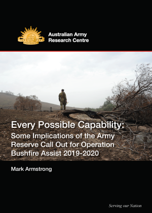 Cover of Every Possible Capability Bushfire paper
