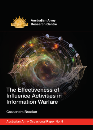 Cover for AARC OP No 8 - Effectiveness of Influence Activities on Information Warfare