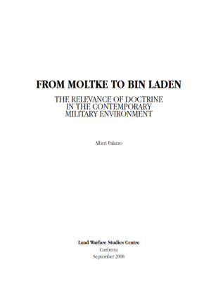 From Moltke To Bin Laden