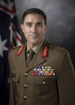 Lieutenant General Simon Stuart, AO, DSC portrait