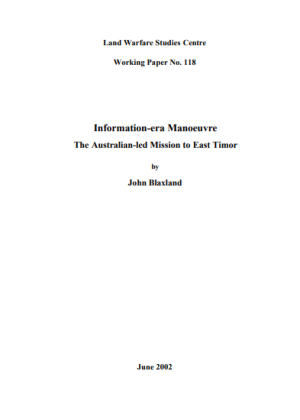 Information-era Manoeuvre