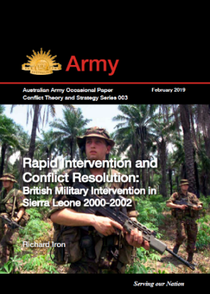 Rapid Intervention and Confl ict Resolution