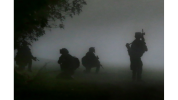 Australian Army soldiers from the 3rd Battalion The Royal Australian Regiment prepare for a dawn raid on a suspected insurgent position at the Tully Training Area on July 17 during Exercise Hamel 2014.