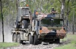 MAN Trucks providing logistic resupply