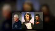 Historical figure bust images decorating for the article