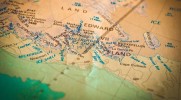 Map of Antarctica Edward VII Land and surrounds