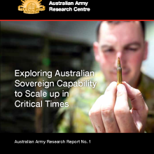 Cover - Australian Army Research Report No. 1