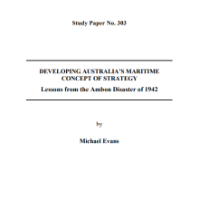 Developing Australia's Maritime Concept Of Strategy