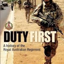 Duty First- A History of the Royal Australian Regiment Book Cover