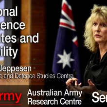 Promotion slide for Deborah Jeppesen seminar