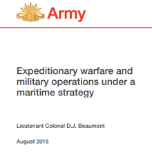 Expeditionary warfare and military