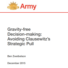Gravity-free decision-making
