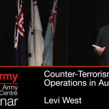 Levi West seminar poster image