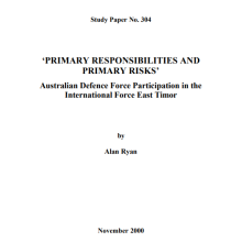 Primary Responsibilities And Primary Risks