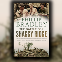 Promo image - book cover - The Battle for Shaggy Ridge