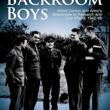 The Backroom Boys- Alfred Conlon and Army’s Directorate of Research and Civil Affairs Book Cover