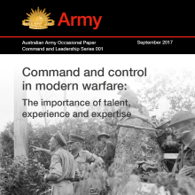 Command and control in modern warfare
