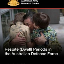 Cover of Occasional Paper 21 - Respite Periods in the ADF
