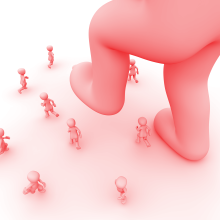 Giant and little beings