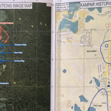 Maps of Staff Ride in Malaysia