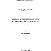  Maritime Concept of Strategy