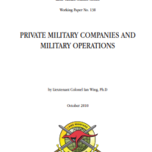 military companies