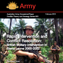 Rapid Intervention and Confl ict Resolution
