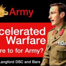 Accelerated Warfare. Where to for Army?