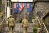 Australian Army Jonathan Church Good Soldiering Award recipient Corporal Sarah Kerr (left), from the 1st Recruit Training Battalion, and ambassador Corporal Meghan Manuzic, from the 4th Health Battalion, visit the Kundasang War Memorial in Sabah, Malaysia, after retracing the Sandakan Death March route.
