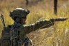 An Australian Army soldier from 1st Battalion, The Royal Australian Regiment gives orders during Exercise Septimus Stride 24 at Townsville Field Training Area, Queensland, on 08 June 2024.